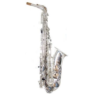 SA80II AG SAX ALTO JUBILEE ARGENTATO CON ASTUCCIO
