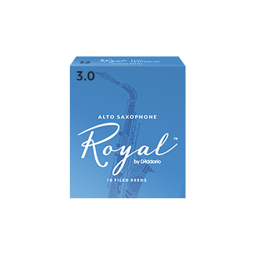 ROYAL 3 BOX 10 ANCE ALTO SAX