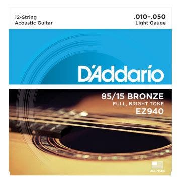 EZ940 SET 12 CORDE PER CHITARRA AC.10/50