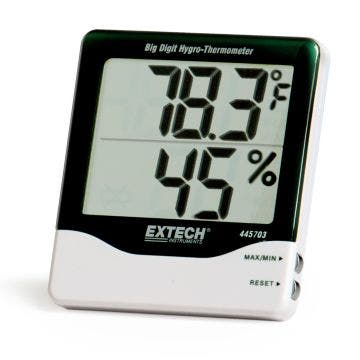 EXTECH HYGRO THERMOMETER BIG DIGIT