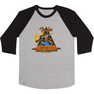 METEORA RAGLAN GREY BLACK XXLARGE