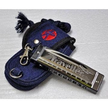 TRAVELLER HARP COMPLETA DI CUSTODIA IN T